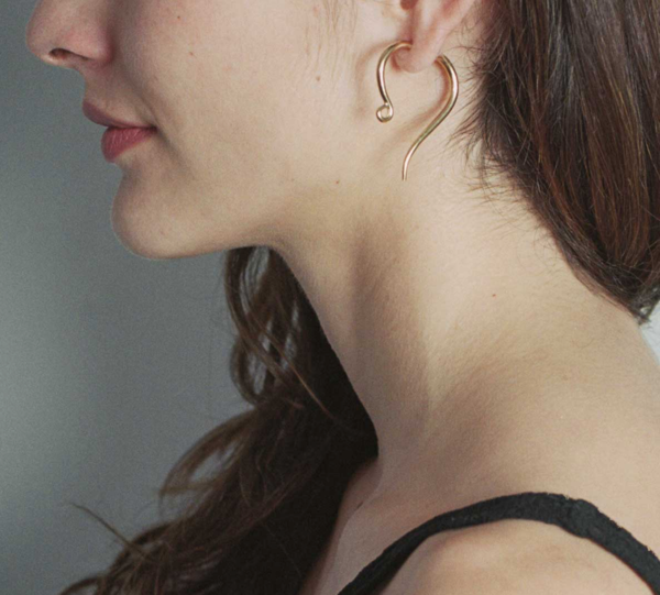 Beatriz Palacios Hook Earrings Medium