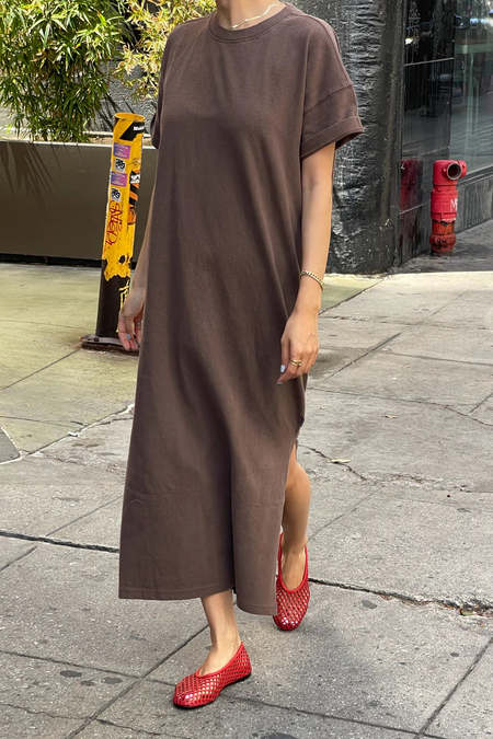 AMOMENTO Silky Knit Maxi Dress | Garmentory