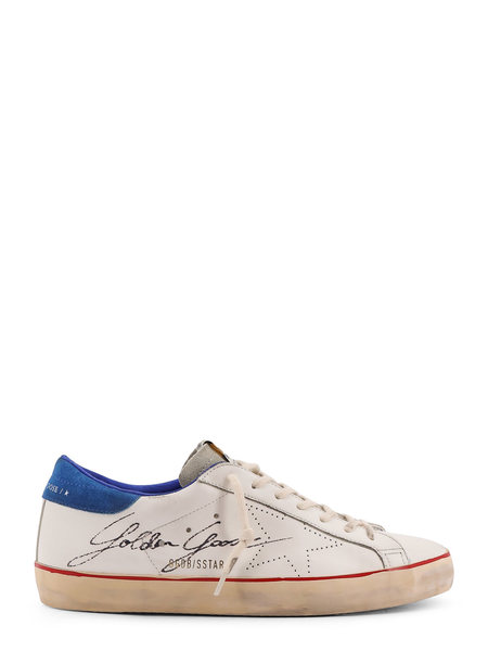 Golden Goose Super Star Sneaker w. Suede Upper and Leather