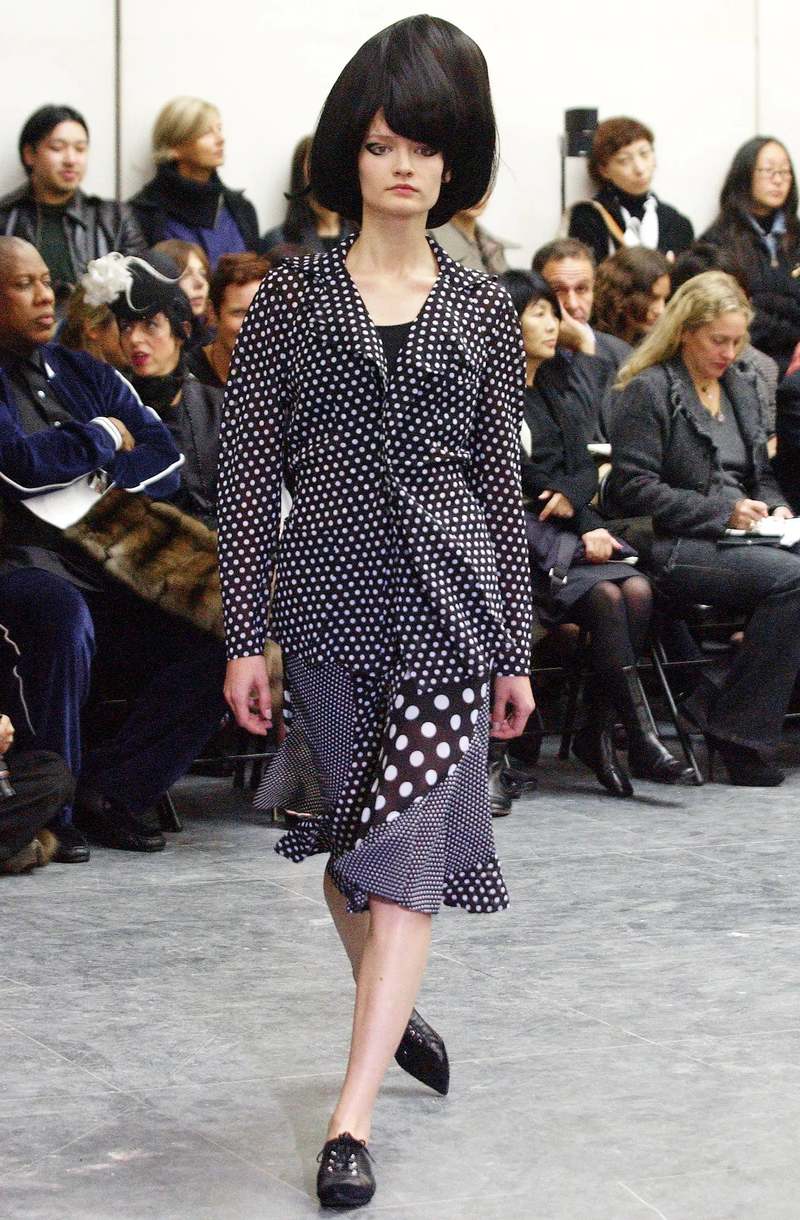 Comme des Garcons by Junya Watanabe Polkadot Skirt - Black/White
