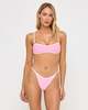 L*Space Ribbed Pixie Bikini Bottom - Pink Sugar Cream - Thumbnail 4