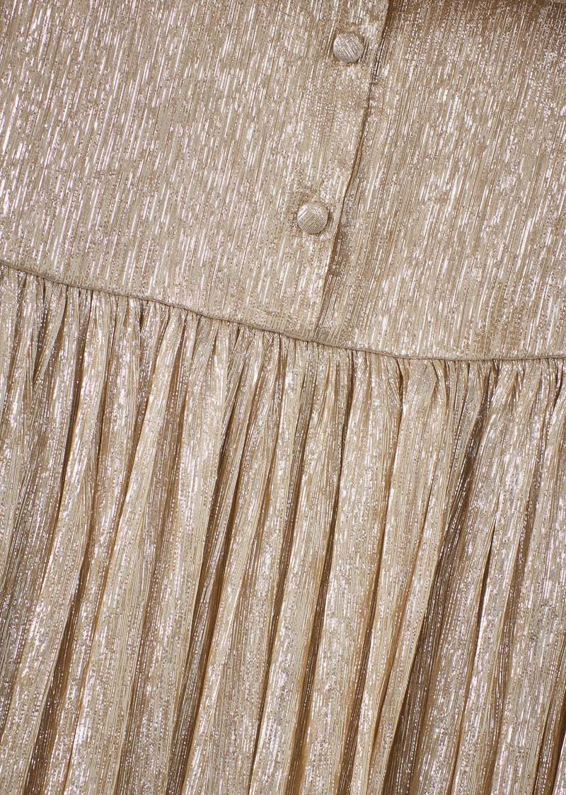 Caramel Bolsena Silk Dress