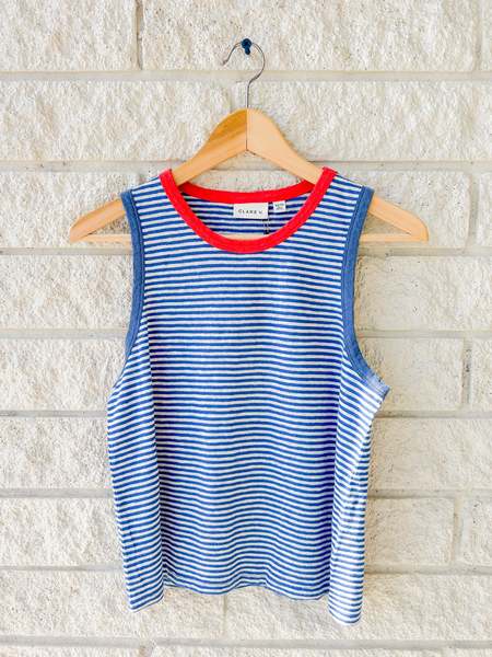 The Attico Flat Ribbed Jersey Tank Top - 001 WHITE | Garmentory