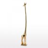Lunares Giraffe Sculpture - Gold - Thumbnail 1