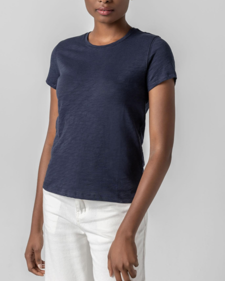 Ganni Light Stretch Jersey Ganni Fitted Tshirt - Peapod