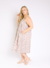 Seek Collective Athens Dress - Taupe Swirls - Thumbnail 4