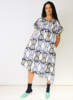 Seek Collective Leta Dress - bialetti print - Thumbnail 3
