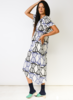 Seek Collective Leta Dress - bialetti print - Thumbnail 6