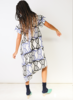 Seek Collective Leta Dress - bialetti print - Thumbnail 7