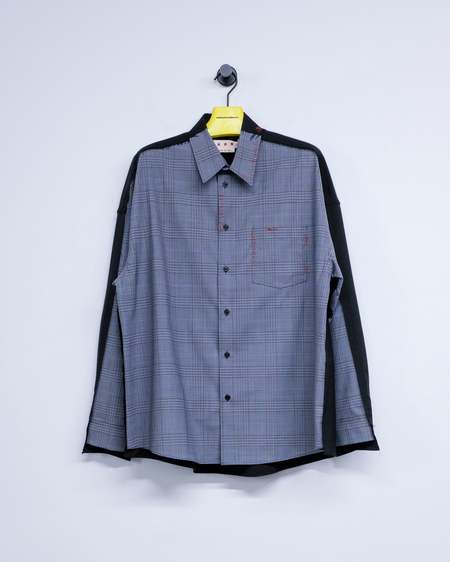 Marni Viscose Short Sleeve Shirt - White Polka Dots | Garmentory