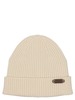 Brioni Fisherman's Rib Beanie - White - Thumbnail 1