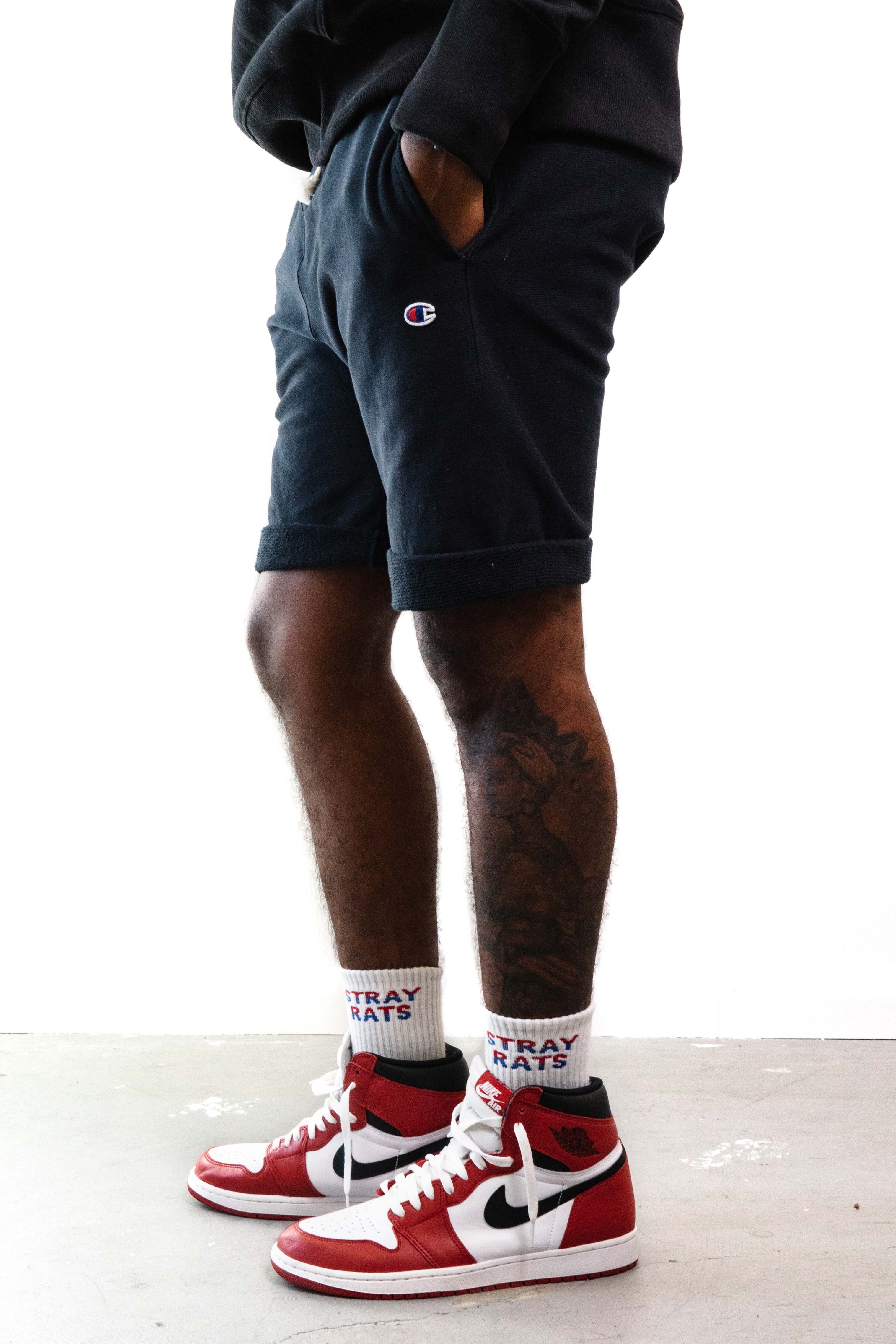 Champion Reverse Weave Terry Raw Edge Short Garmentory