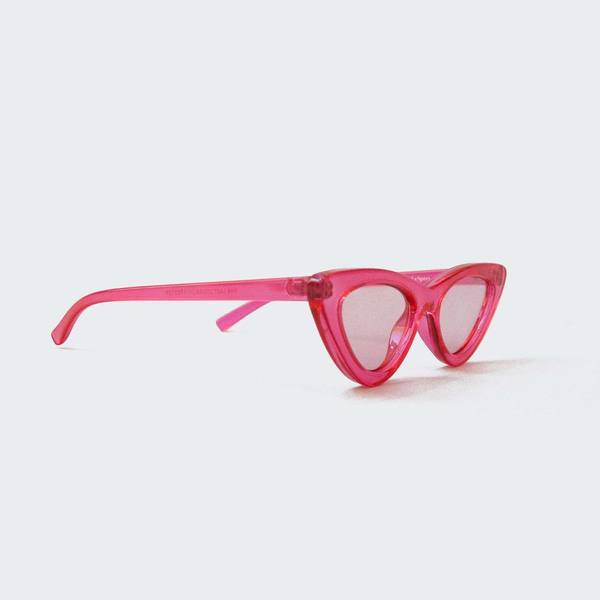 Adam Selman x Le Specs The Last Lolita Sunglasses - Crystal  display picture 3