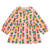 KIDS Bobo Choses Baby Dice All Over Dress - Pink - Thumbnail 1