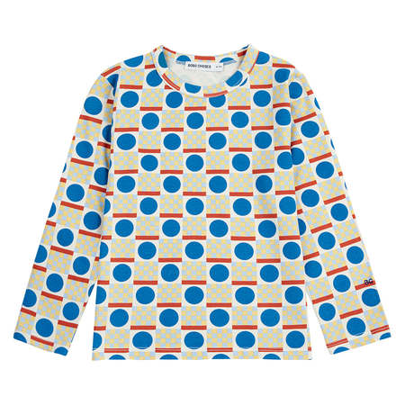 Kids Soor Ploom Flutter Tee - Stripe Eucalyptus | Garmentory