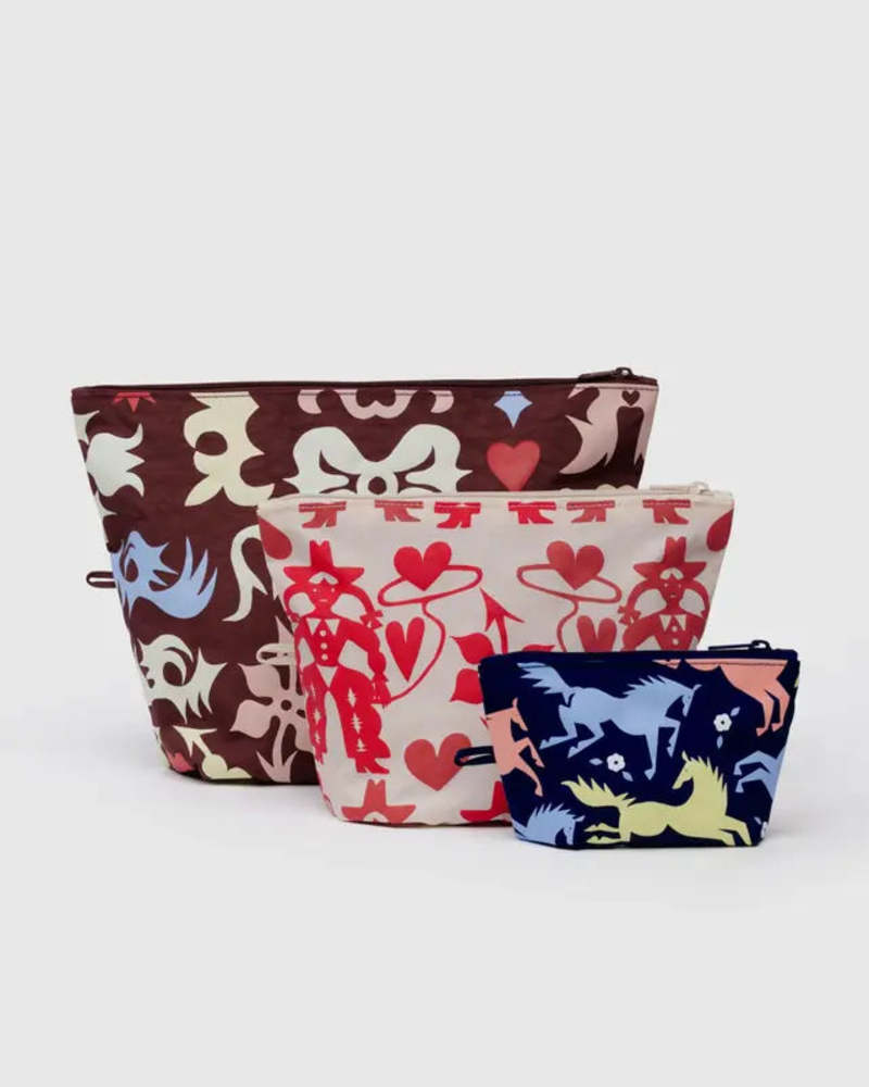 ★新品　baggu GO POUCH SET 3個セット Amazon.com | BAGGU Go Pouch Set - Get Ready With Me
