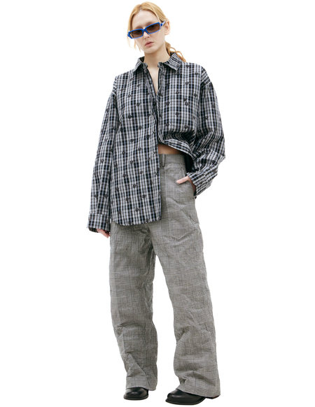 VETEMENTS LIMITEDEDITIONコート クリア 透明 F VETEMENTS Transparent Limited Edition Printed Raincoat