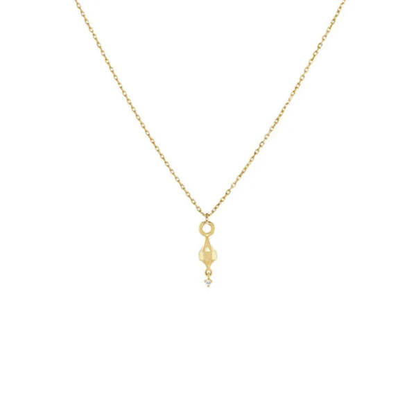 Metier Jewelry Dala Lantern Droplet Necklace