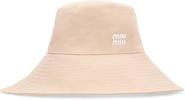 MIU MIU Bucket Hat - Beige Amaranth - Thumbnail 3