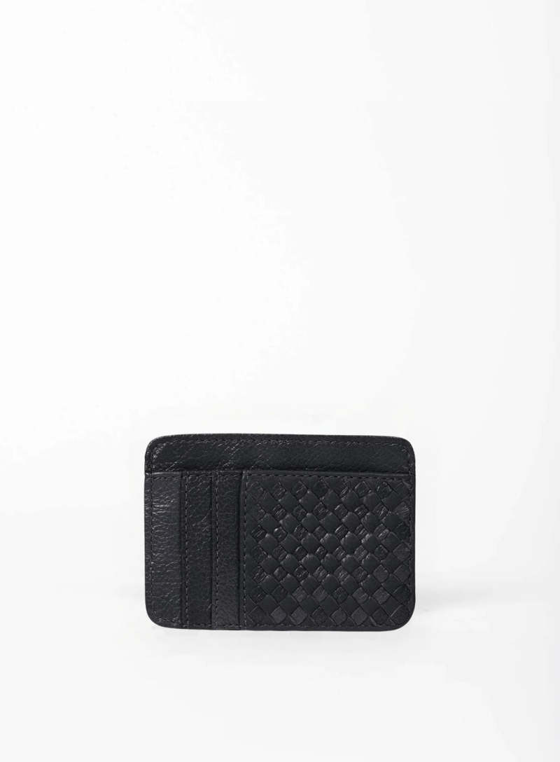 Deux Mains Slim ID Case - Black