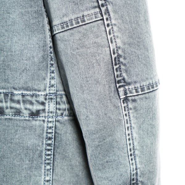 Stone Island FOAM RESIN TREATED DENIM - BLEACH | Garmentory
