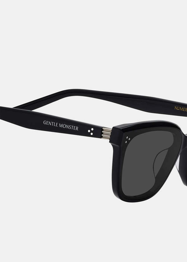 Gentle Monster Numer-01 Sunglasses - Black | Garmentory