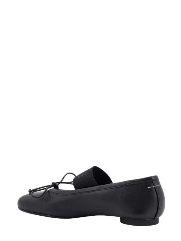 MM6 Maison Margiela Flat Shoes - Black