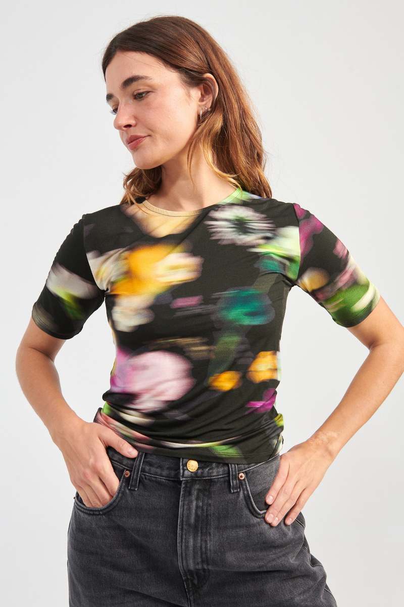 Julia Heuer ジュリアホイヤー　カラフルグラフィックトップス Julia Heuer Multicolor Morena Top Julia Heuer