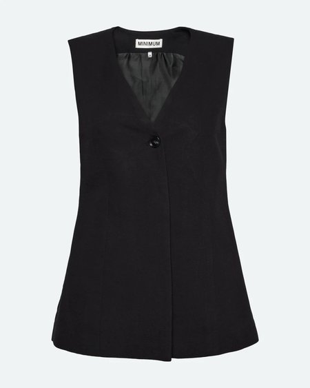 Ganni Shiny Puff Oversized Vest | Garmentory