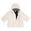 Petit Bateau Baby Teddy Hooded Coat - Cream - Thumbnail 2