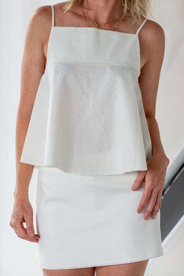 Ser.o.ya Lana Linen Skirt