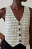 Maria Stanley FARRA VEST - Bone Plaid - Thumbnail 4