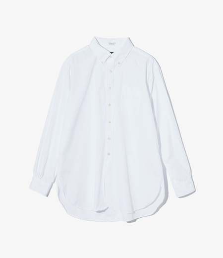 トップス Engineered Garments Shawl Shirt White Engineered Garments White Patchwork Shirt | ModeSens