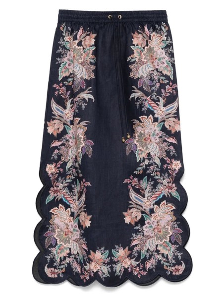 ワンピース ZIMMERMANN Women Mid Skirts 5146DSS253 CREPA Beige Zimmermann Skirts | Garmentory