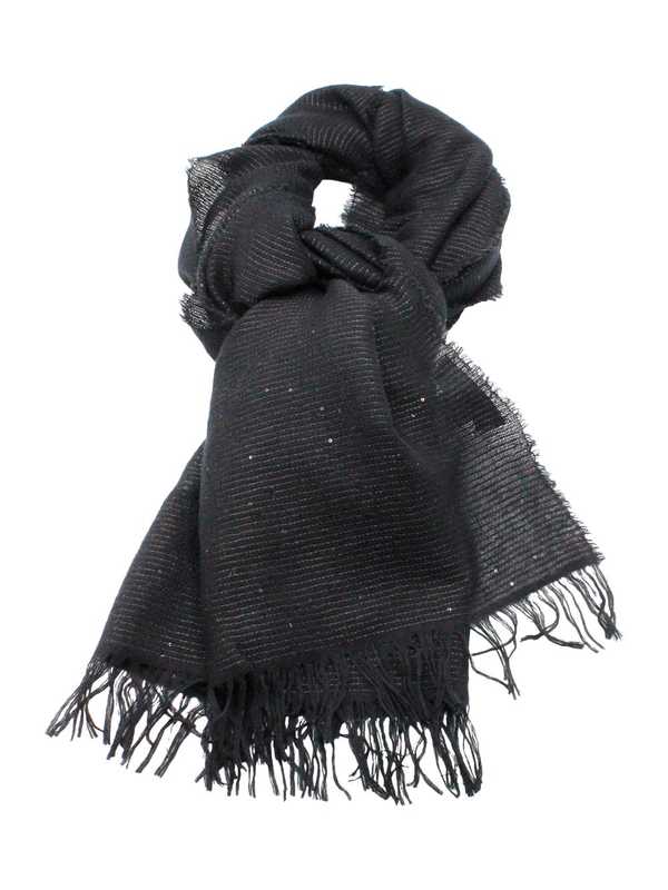 Fabiana Filippi Scarf - Black