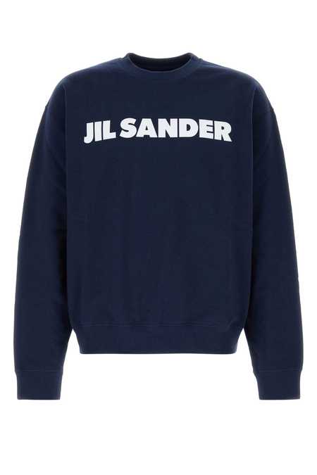 Tシャツ・カットソー Jil Sander Bluejay Cotton Long Sleeved Top Jil Sander Bluejay Cotton Long-Sleeved Top - Blue/White