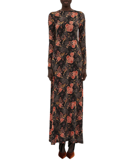 LouLou Studio Bisha Long Dress - Black | Garmentory