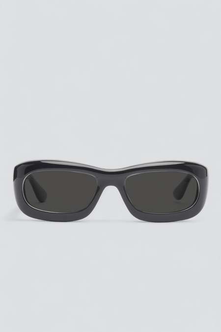 小物 PORT TANGER Sabea \"AMBER LENS\" Sabea Black Acetate/Amber Lens – SVRN