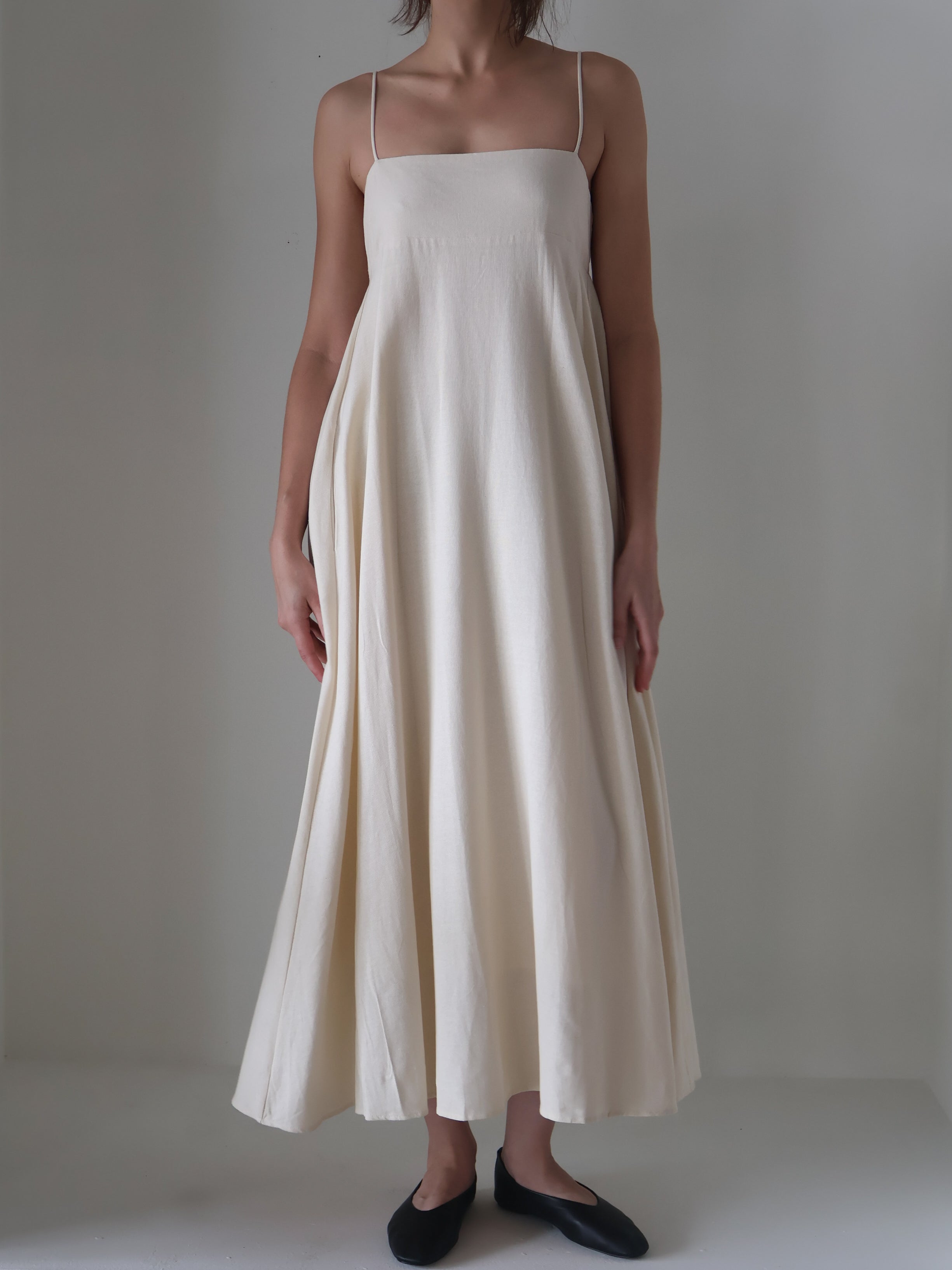 chinese dress ladies Clove Maxi Dress - Ecru main image 1