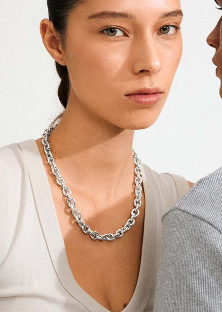 くーさむ　chain necklace MISSOMA Missoma x Lucy Williams - T-Bar Chain Necklace