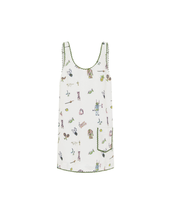 alemais play embroidered dress Alémais Dusty Embroidered MINI Dress 16 AU/UK (12 US) main image 1