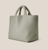 Naghedi St. Barths Medium Tote - Celadon - Thumbnail 4