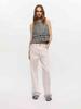 Ganni J1800868 Denim Pants - Chalk Pink - Thumbnail 2