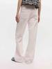 Ganni J1800868 Denim Pants - Chalk Pink - Thumbnail 3