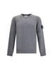 Stone Island Sweater - Charcoal Grey Melange - Thumbnail 1