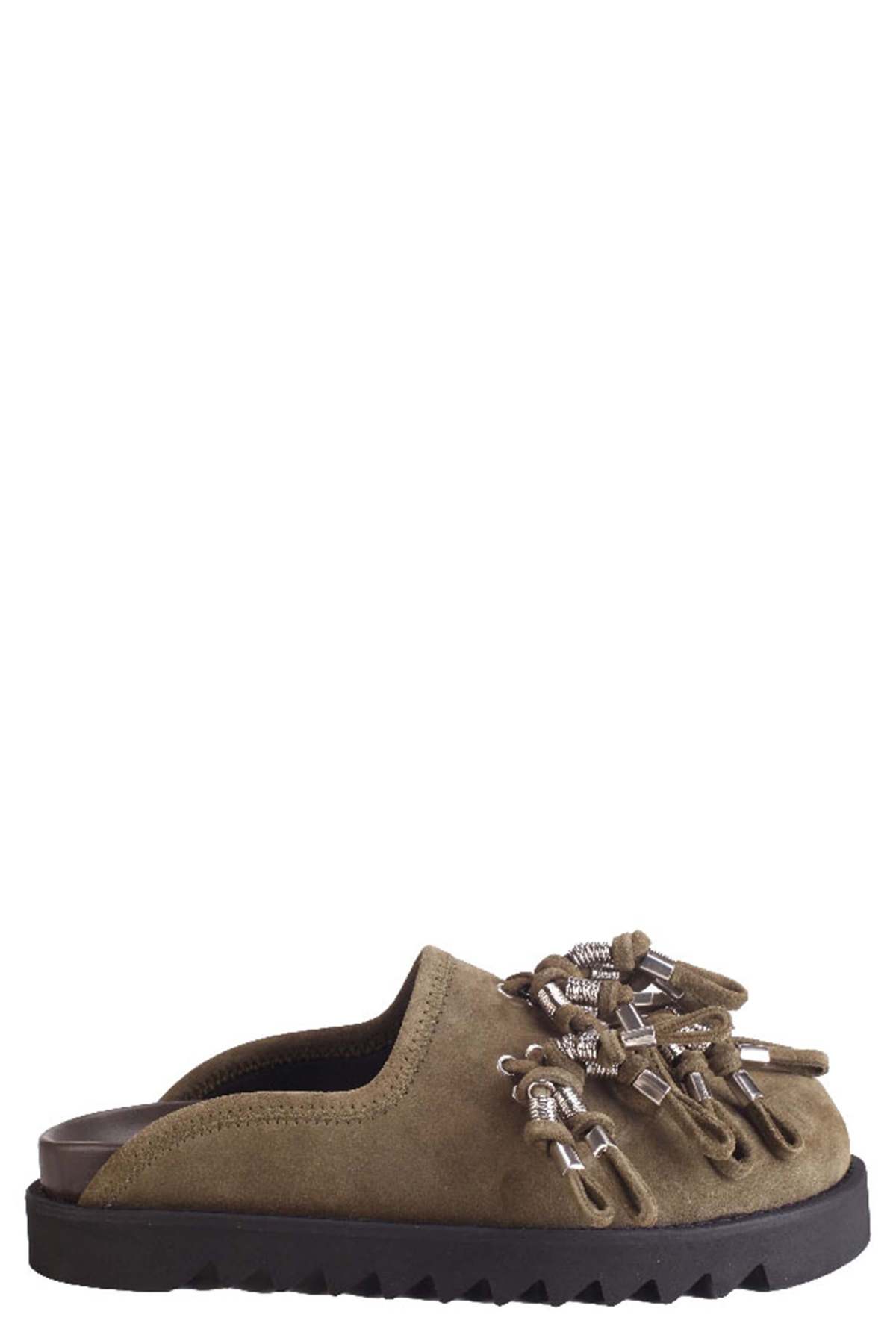 Green Sabots Toga Virilis Green Suede Sabot | Garmentory