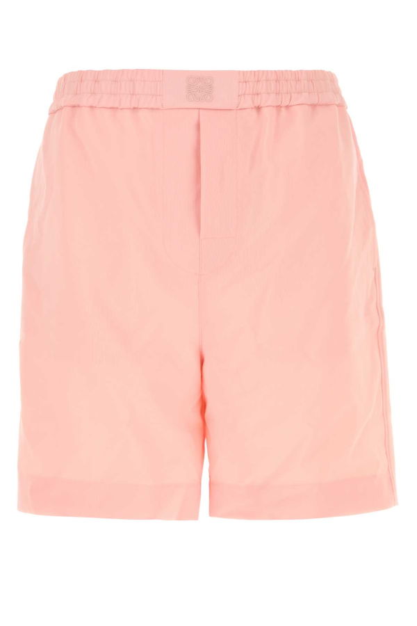 LOEWE Wool Bermuda Shorts - Coral