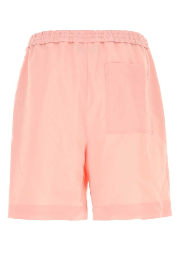 LOEWE Wool Bermuda Shorts - Coral