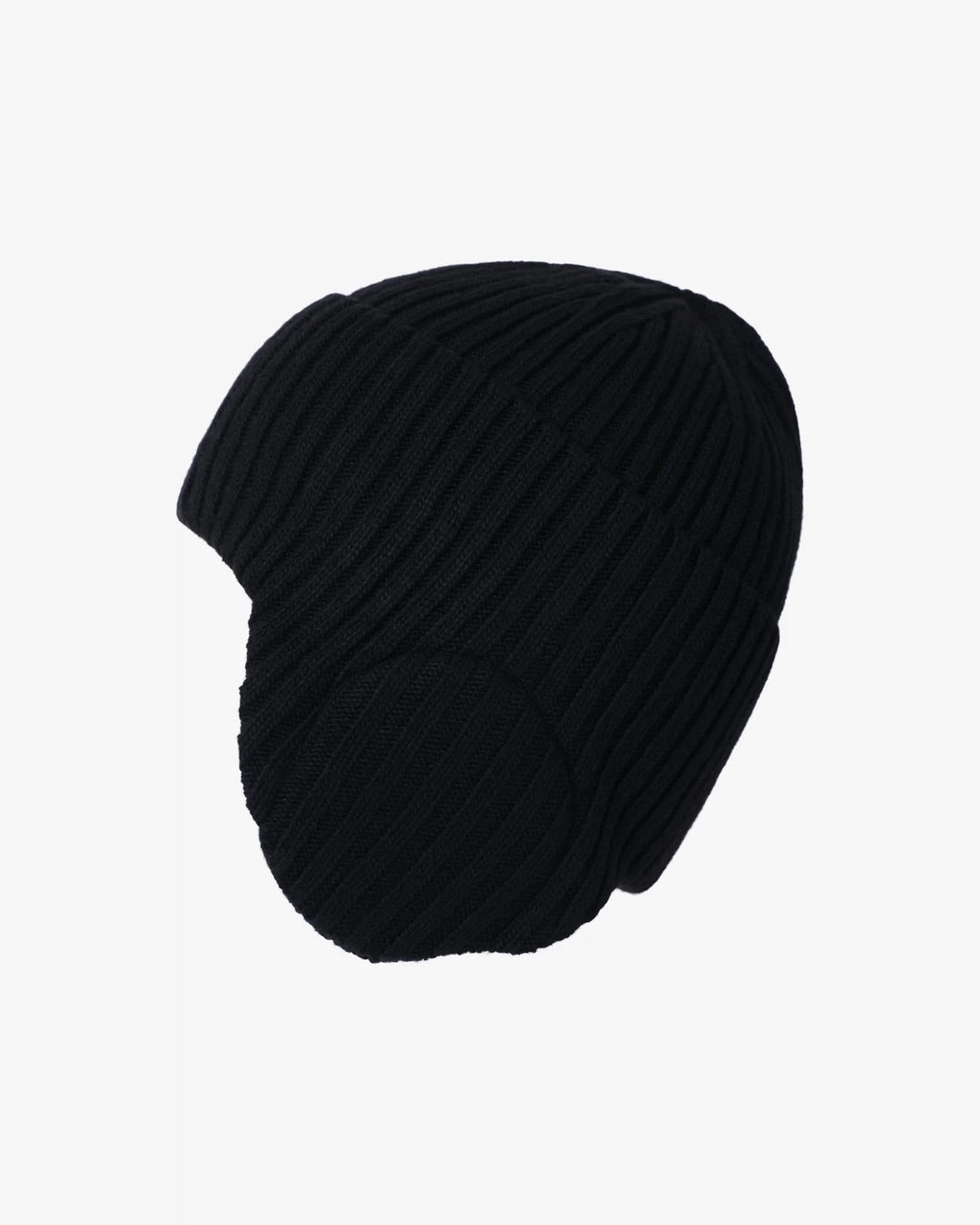 Sage Nation Flap Beanie - Black | Garmentory