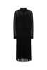 Ami Alexandre Mattiussi Shirt Dress - Black - Thumbnail 1